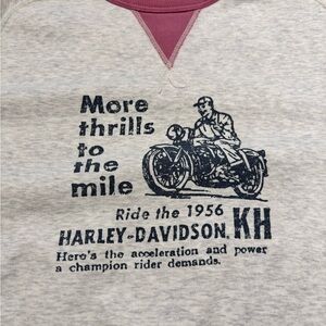 VINTAGE and RARE Harley-Davidson Graphic Sweatshirt Large